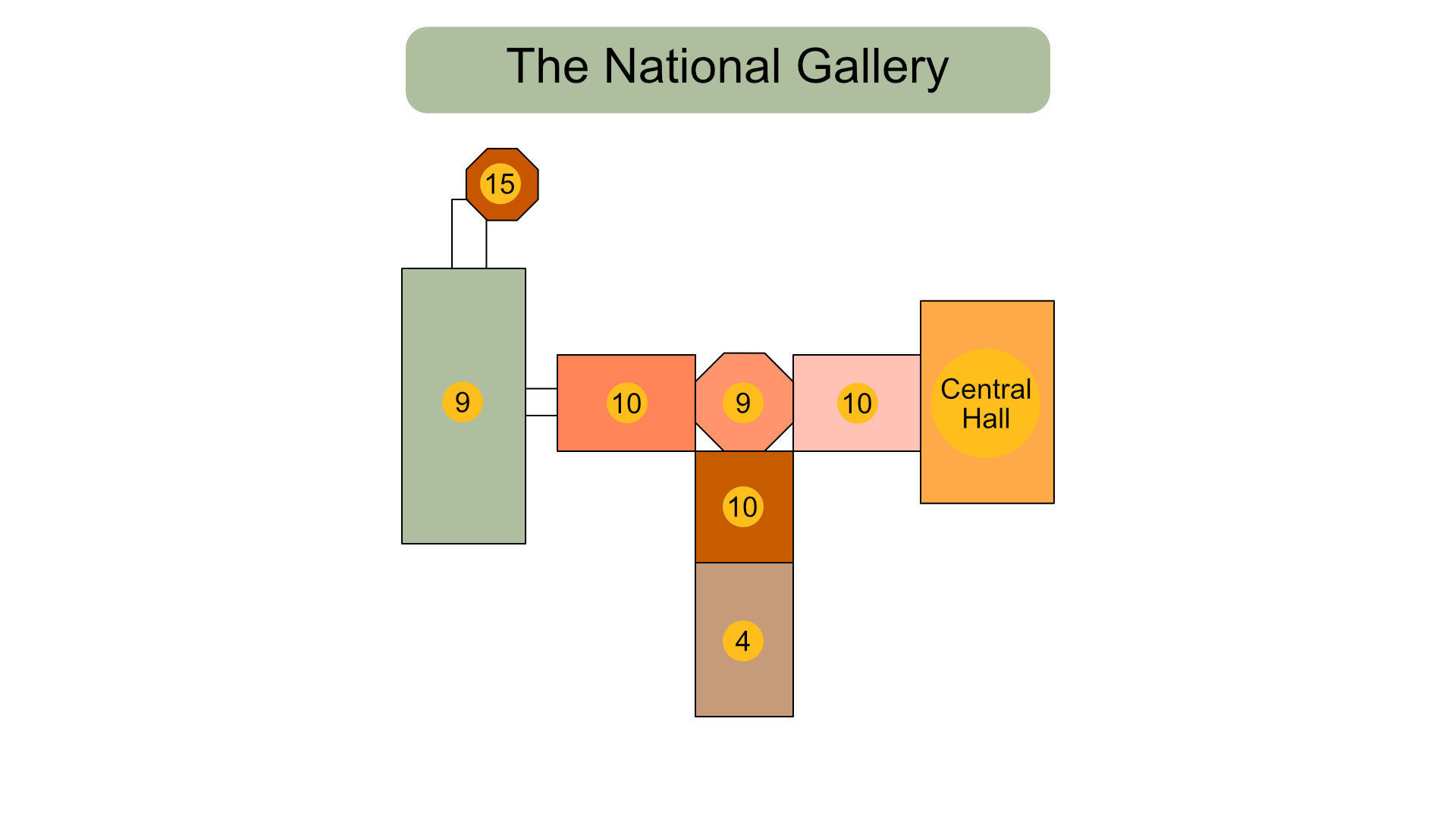 London National Gallery - Interior - Pack 3D model_1