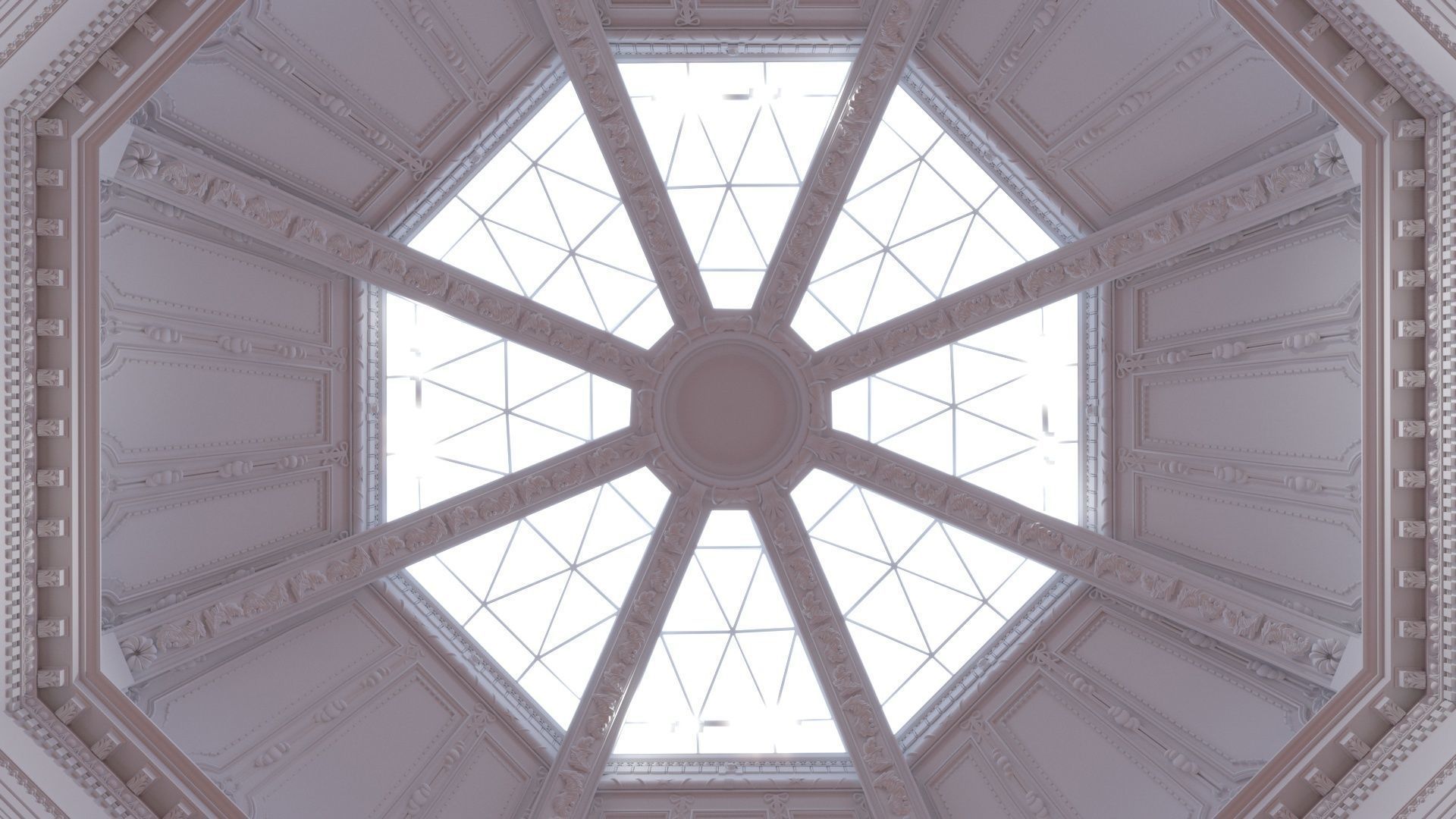 London National Gallery - Interior - Pack 3D model_22