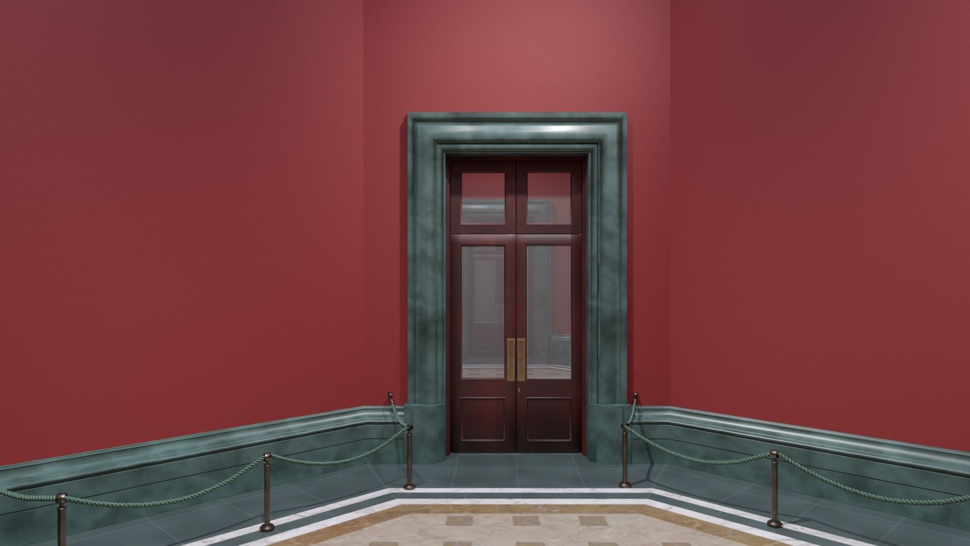 London National Gallery - Interior - Pack 3D model_24