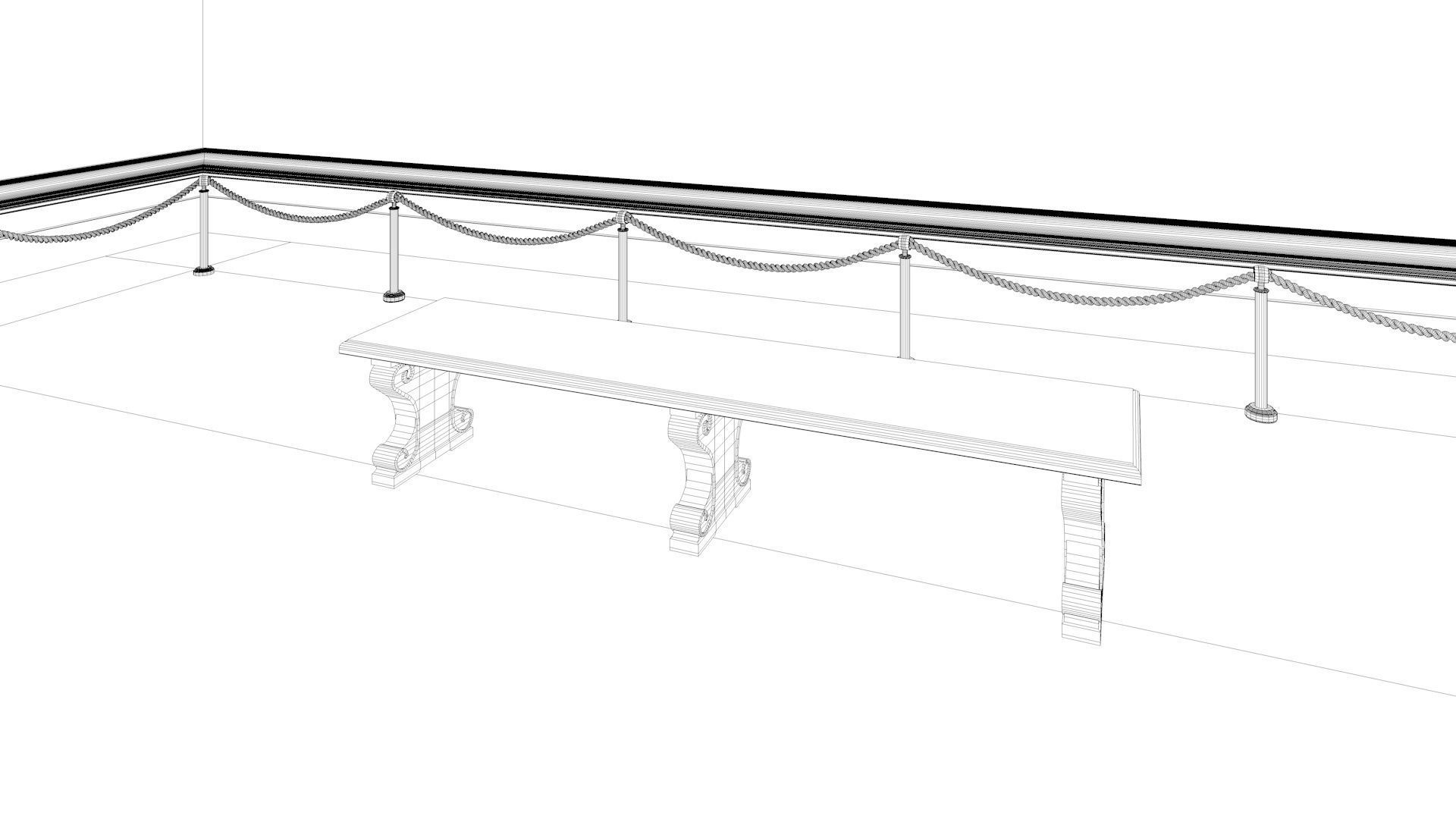 London National Gallery - Interior - Pack 3D model_21