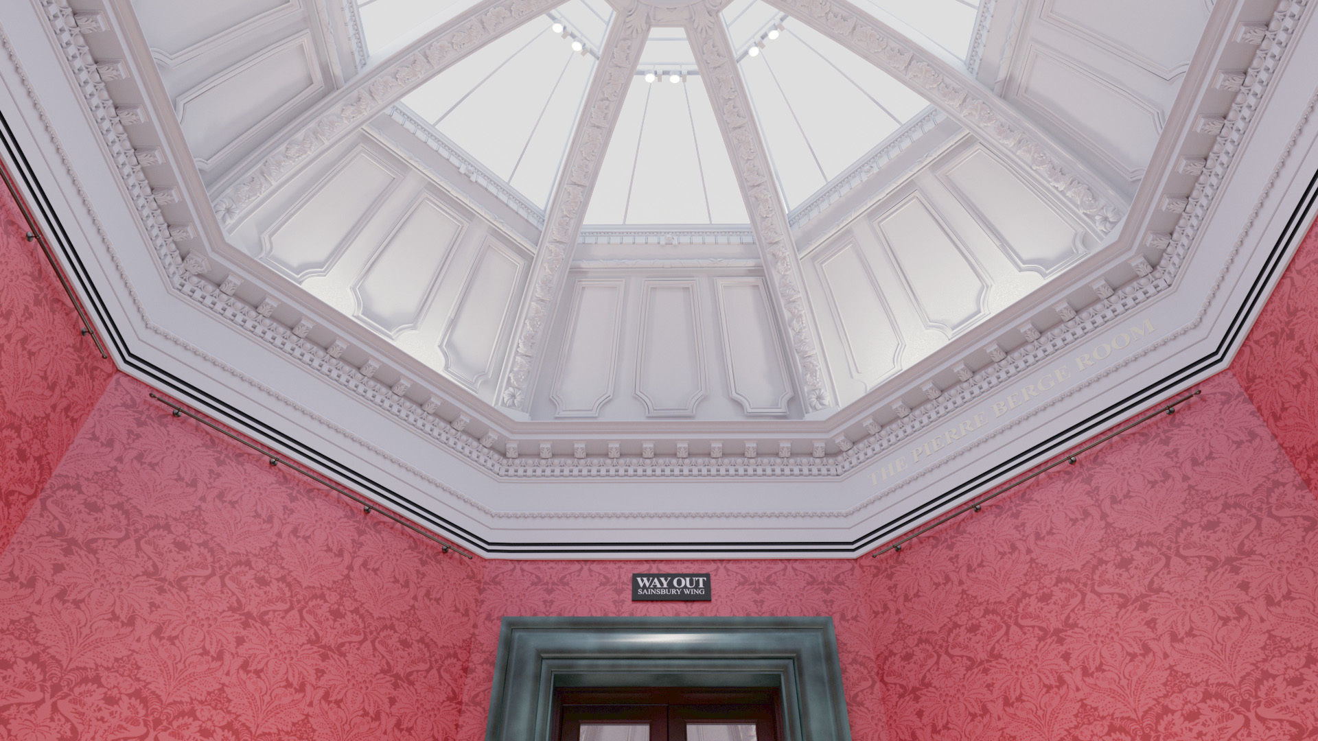 London National Gallery - Interior - Pack 3D model_31