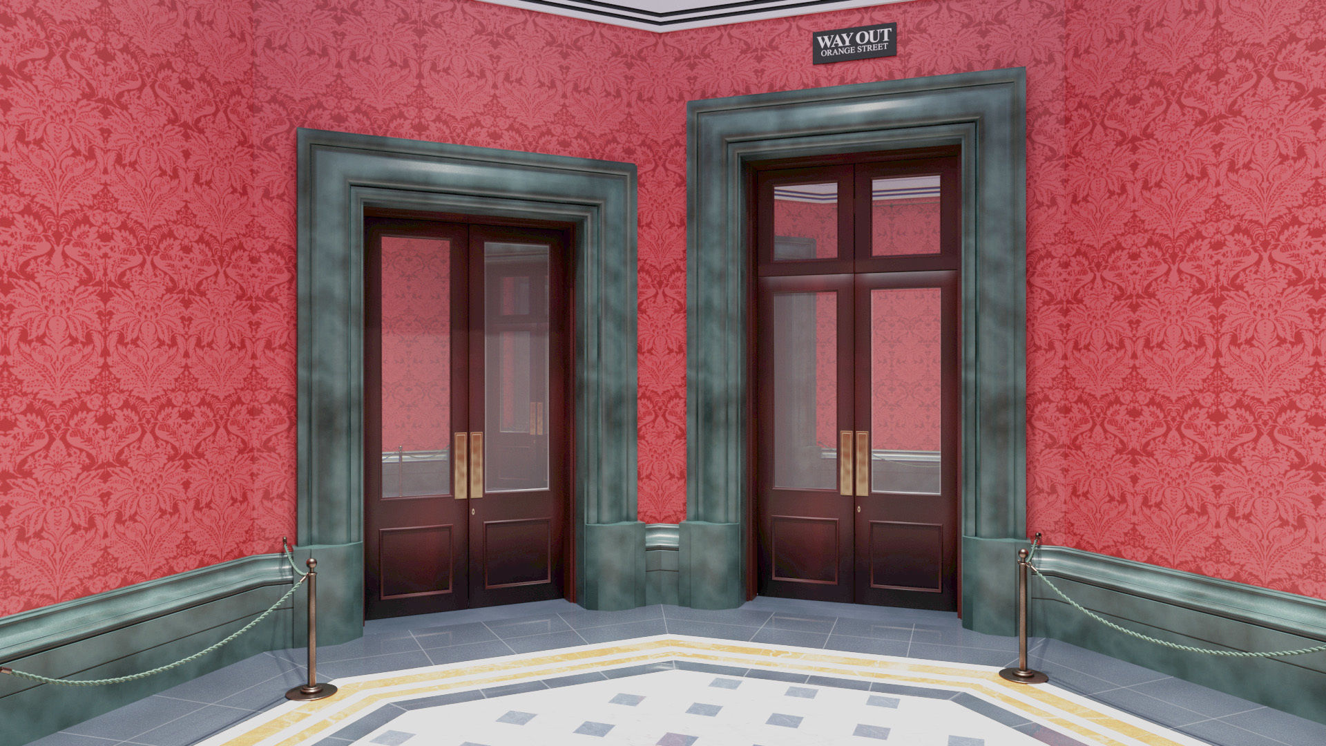 London National Gallery - Interior - Pack 3D model_35