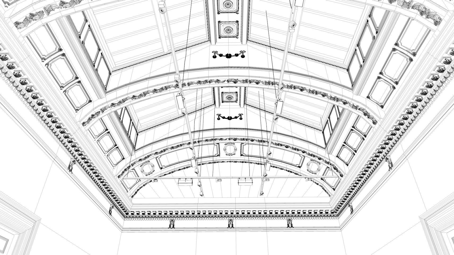 London National Gallery - Interior - Pack 3D model_50