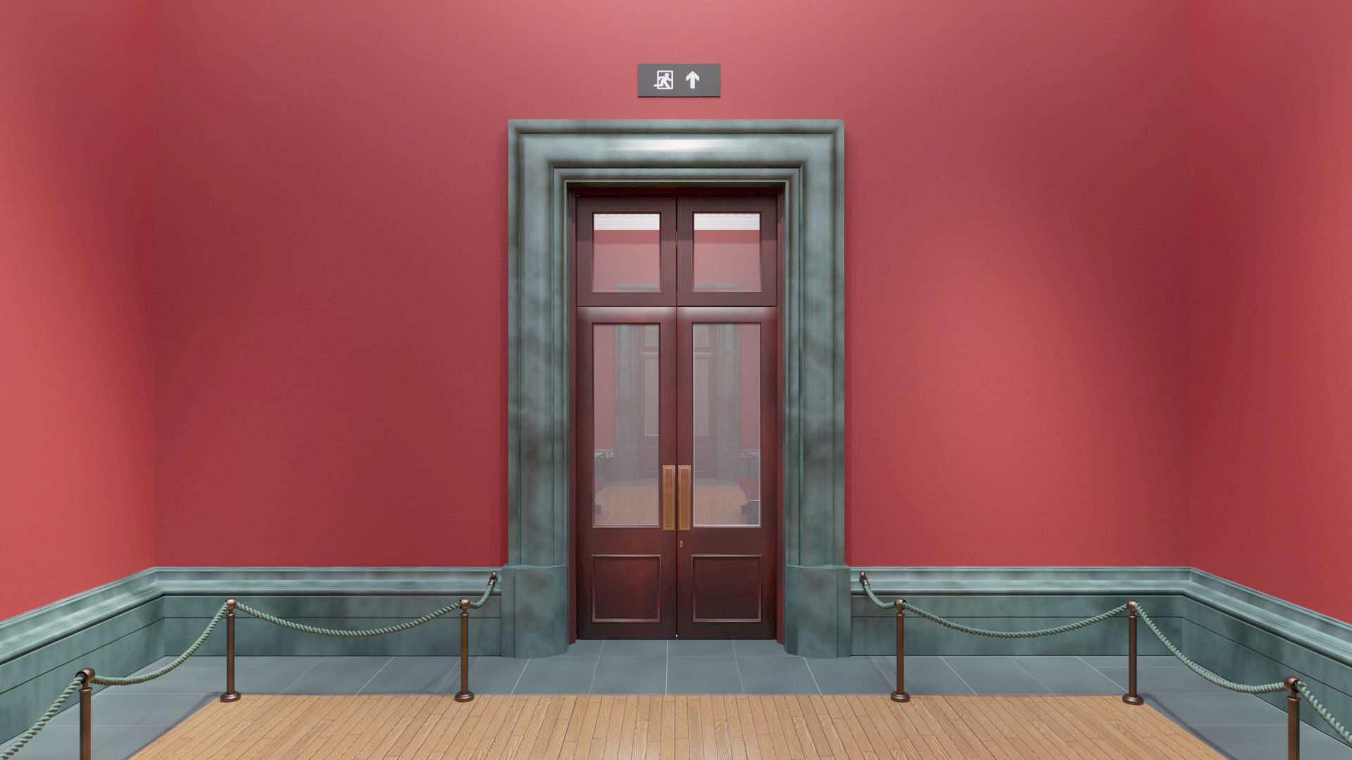 London National Gallery - Interior - Pack 3D model_14
