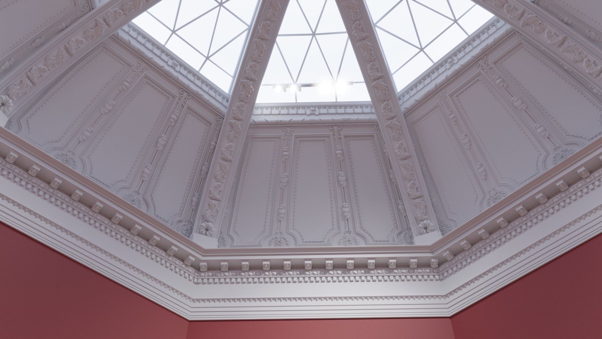 London National Gallery - Interior - Pack 3D model_26