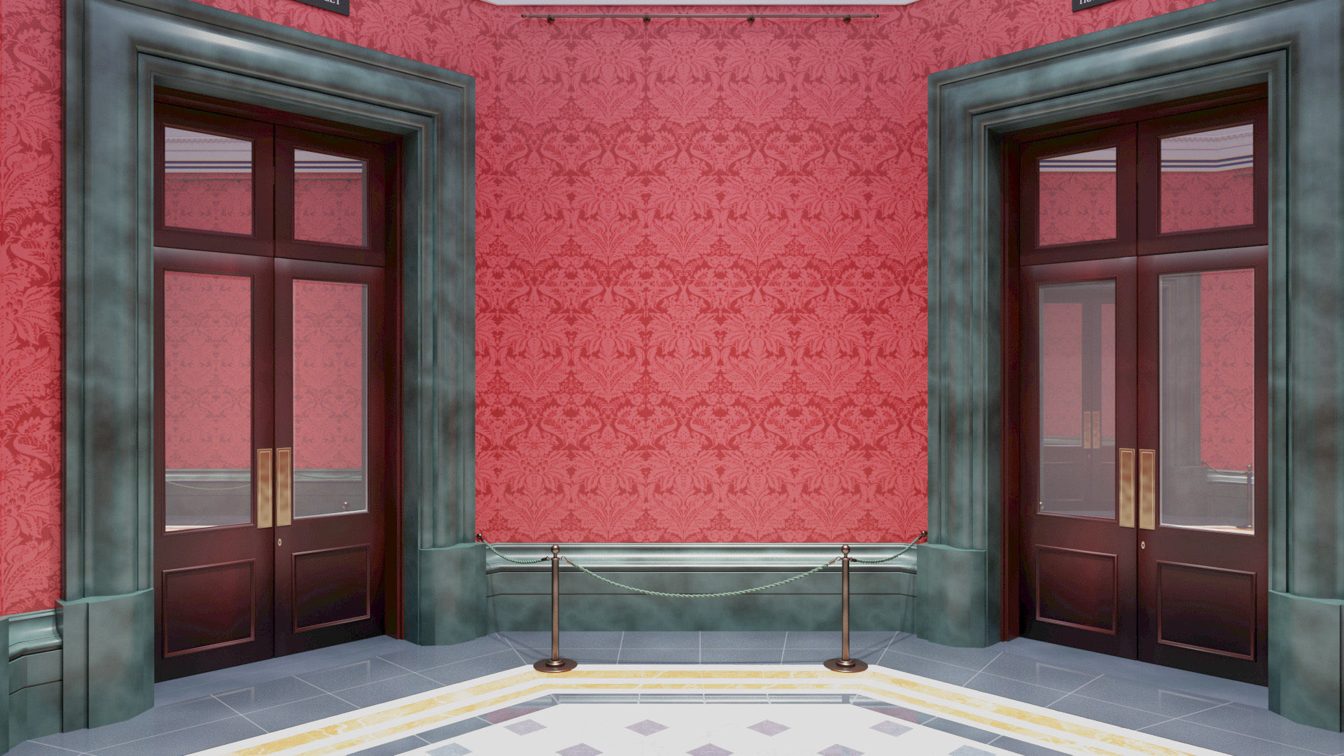 London National Gallery - Interior - Pack 3D model_37