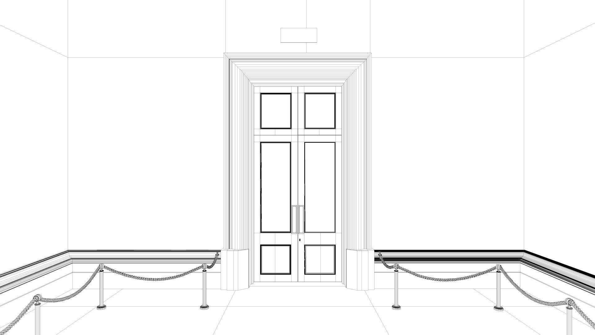 London National Gallery - Interior - Pack 3D model_15