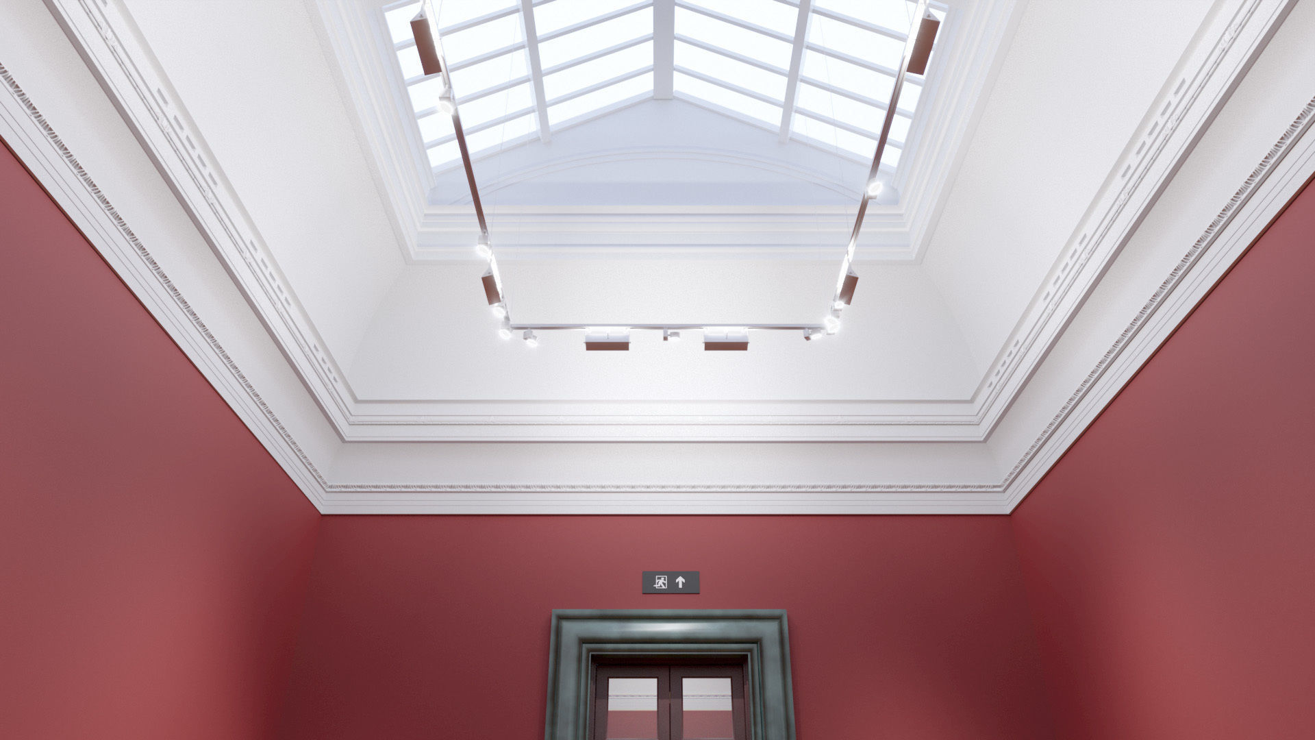 London National Gallery - Interior - Pack 3D model_12