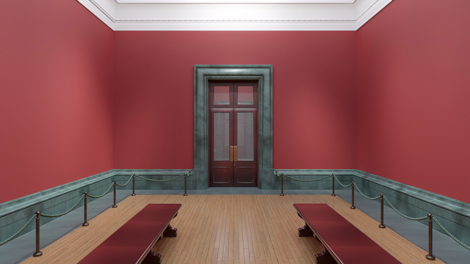 London National Gallery - Interior - Pack 3D model_18