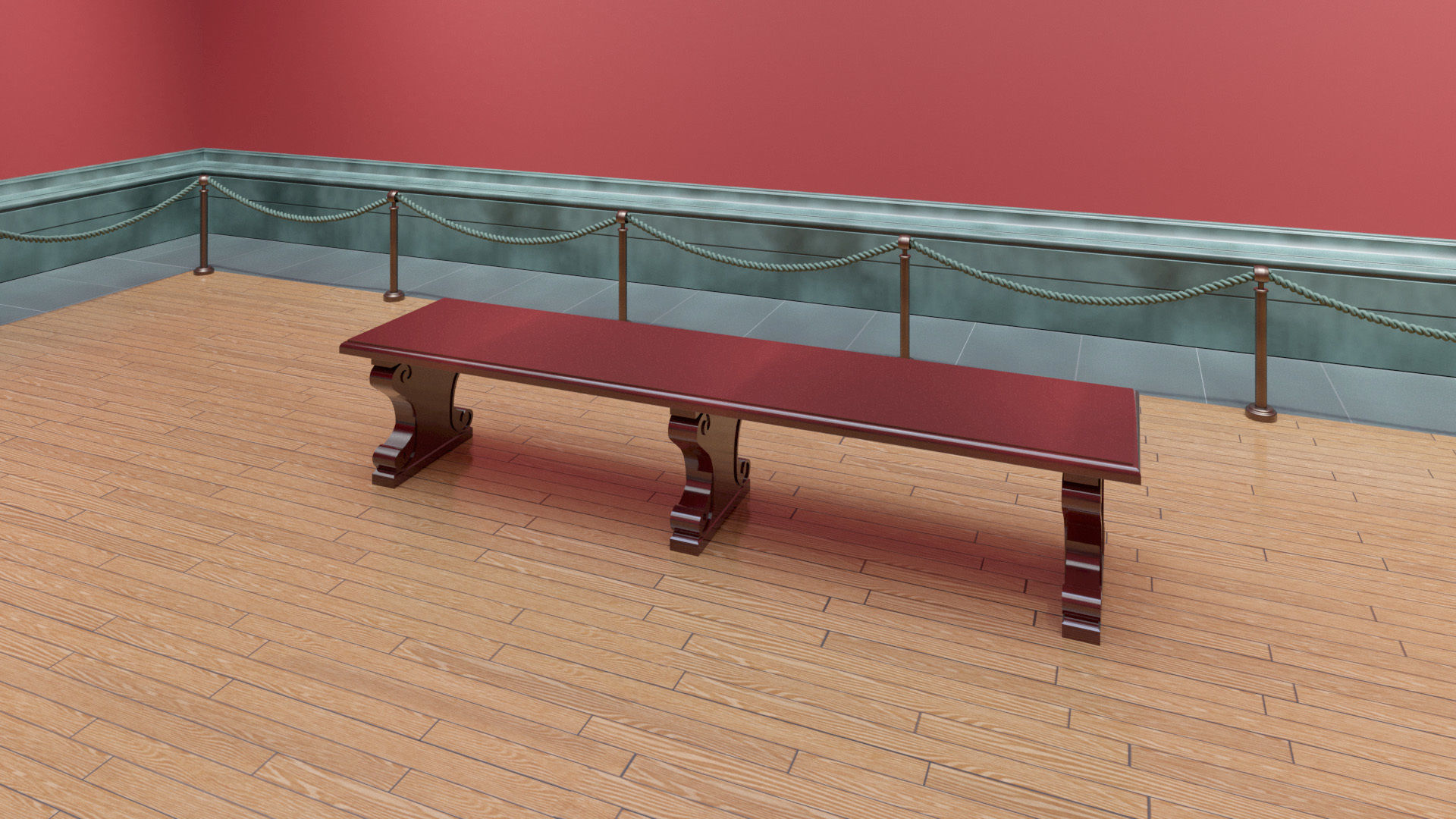 London National Gallery - Interior - Pack 3D model_20