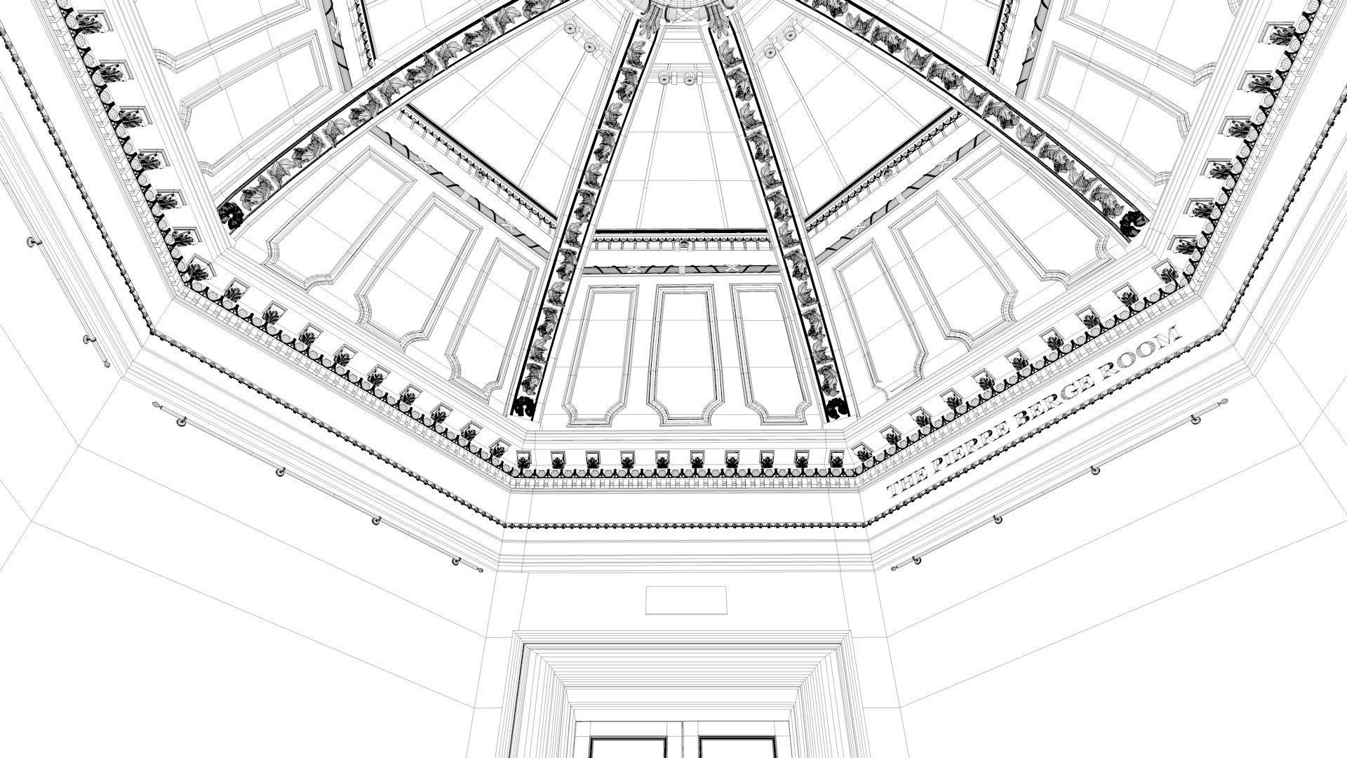 London National Gallery - Interior - Pack 3D model_32