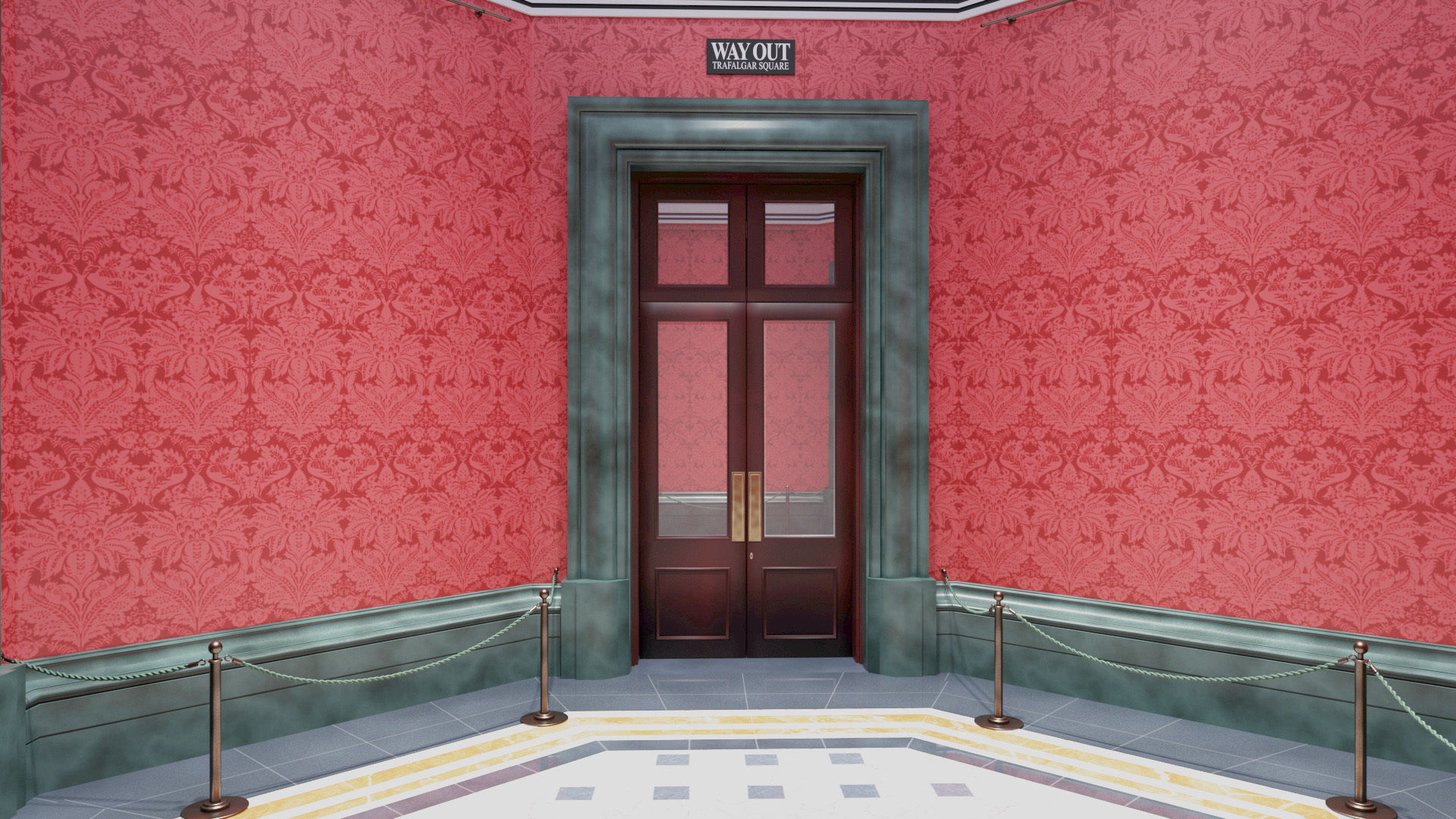 London National Gallery - Interior - Pack 3D model_39