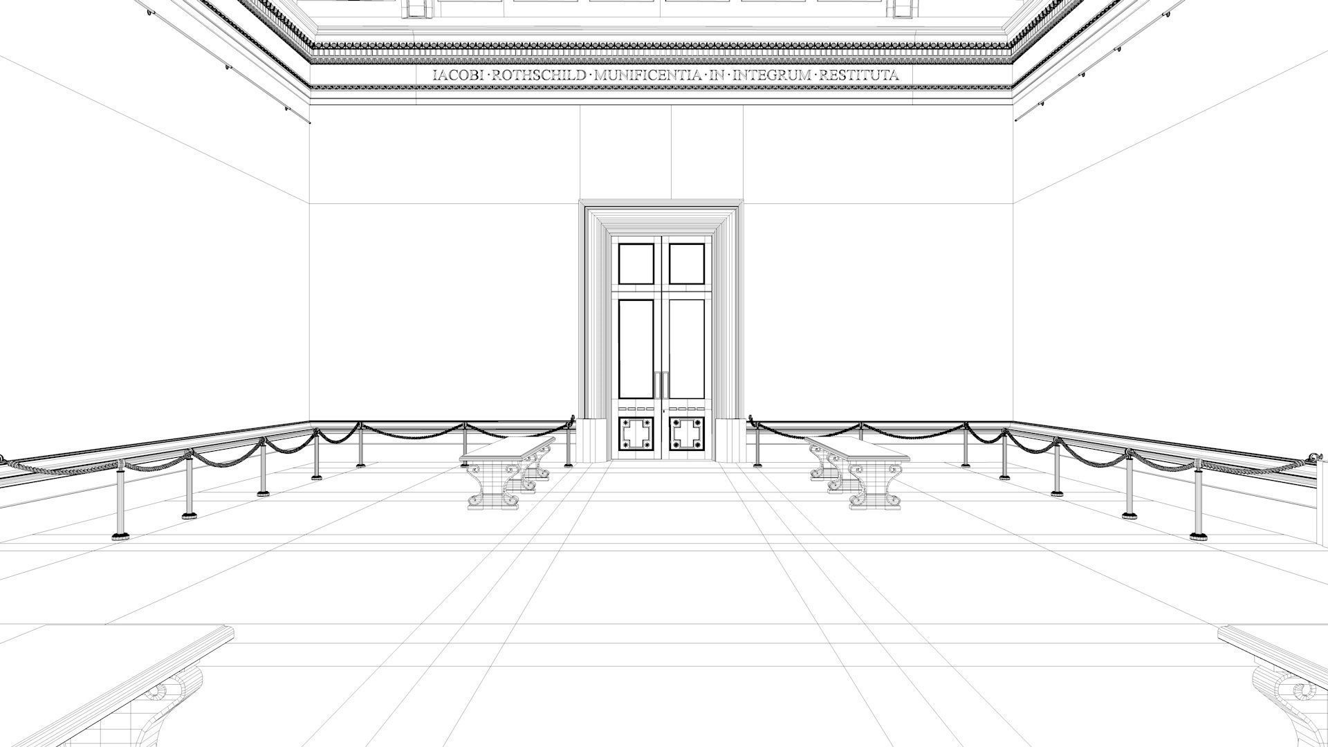 London National Gallery - Interior - Pack 3D model_3