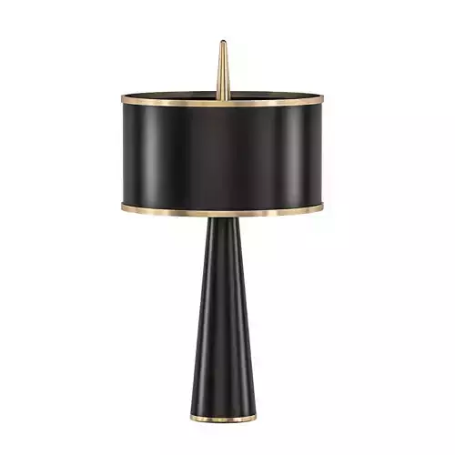 NEEDLE gold table lamp