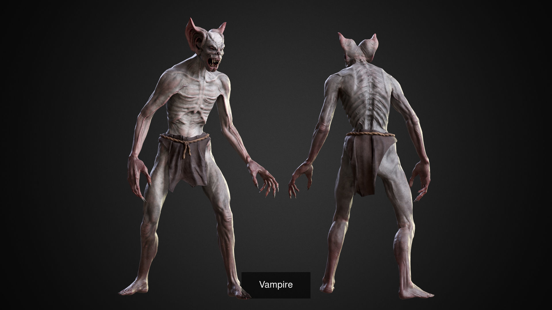 Creatures Rippers Bundle 3D Model Collection_10
