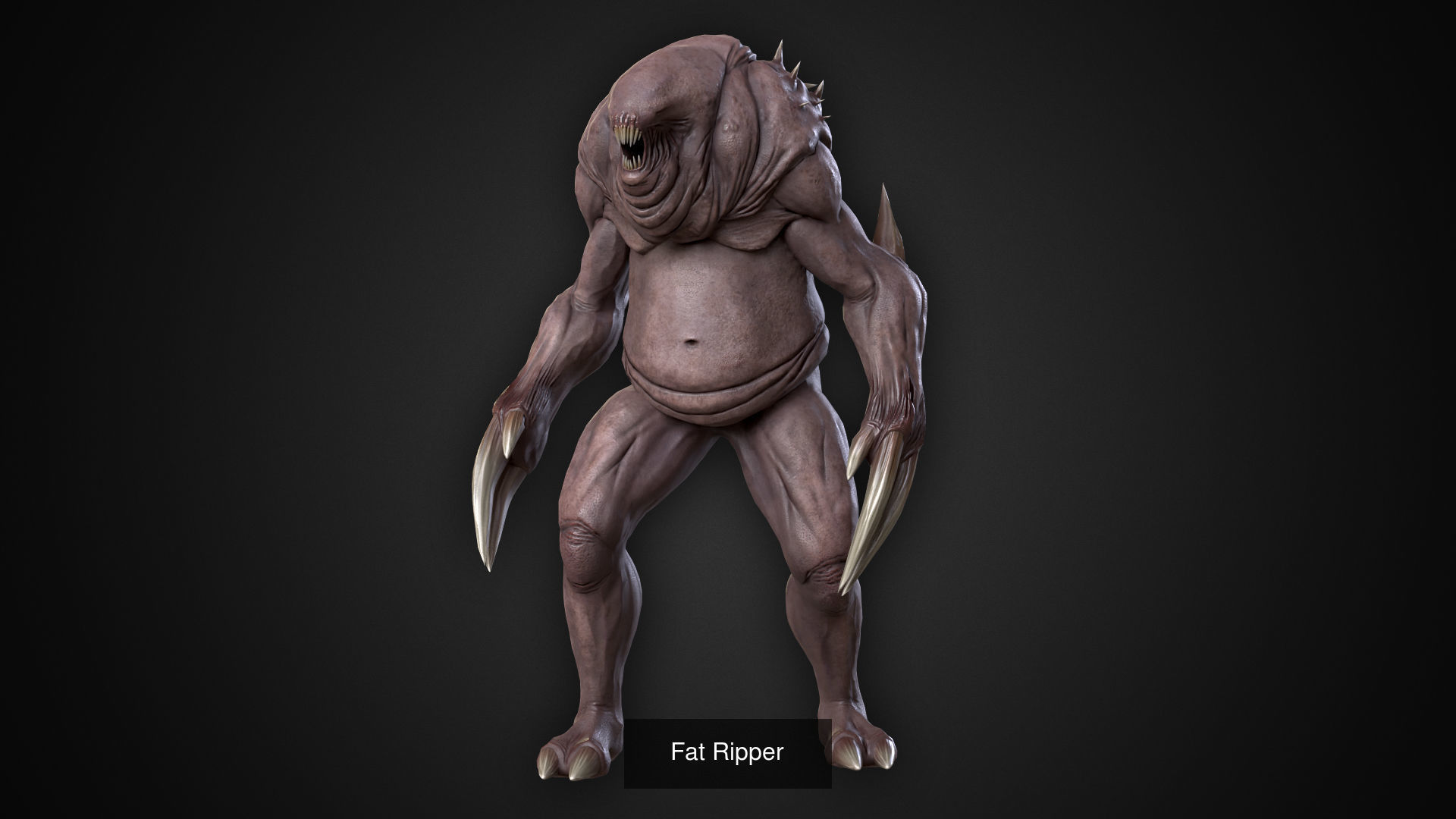 Creatures Rippers Bundle 3D Model Collection_11