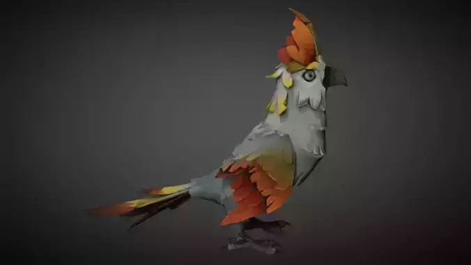 parrot1 cartoon 13 animation