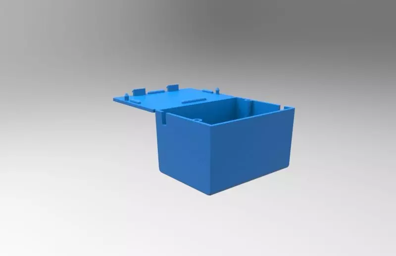 LED CIRCUIT BOX 3D print model_0