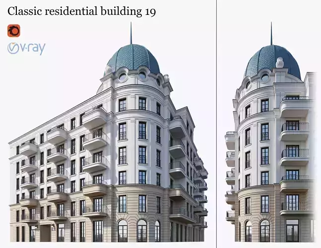 Classic residential building 19