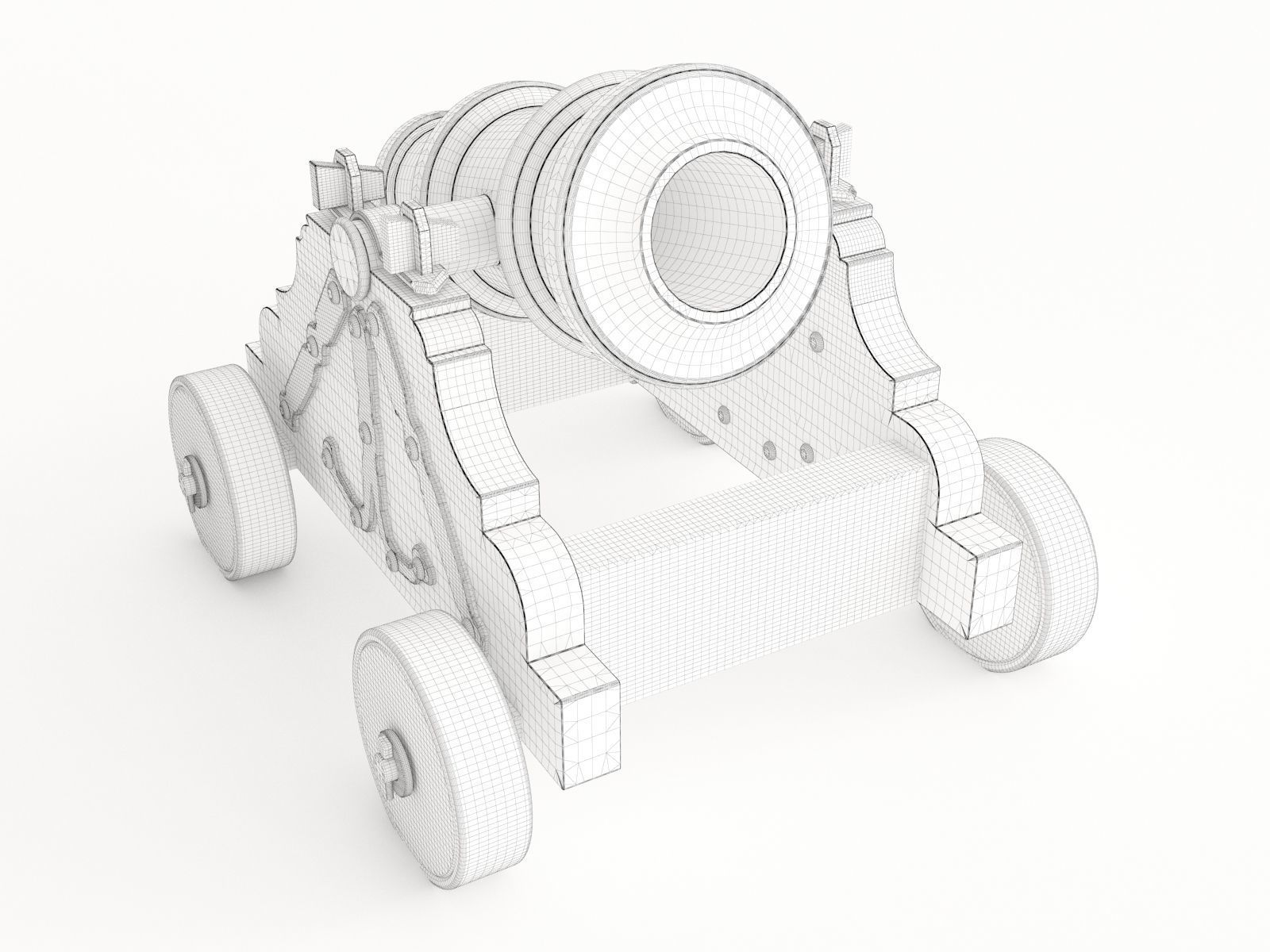 Cannon 02 3D model_1
