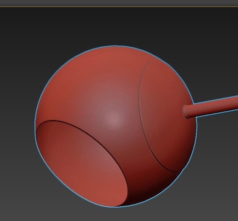 Staggered Glass Chandelier 3D model_4