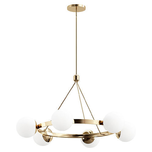 Hayes Round Light 3D model