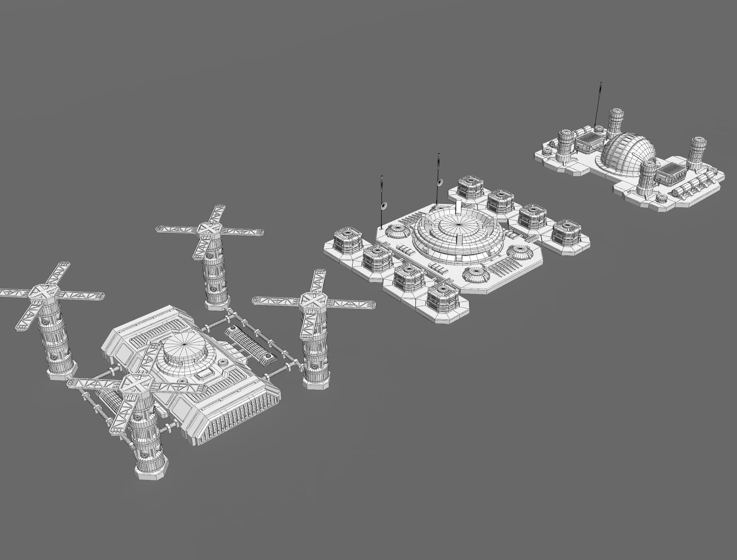 sci fi industrial objects 3 3D model_17