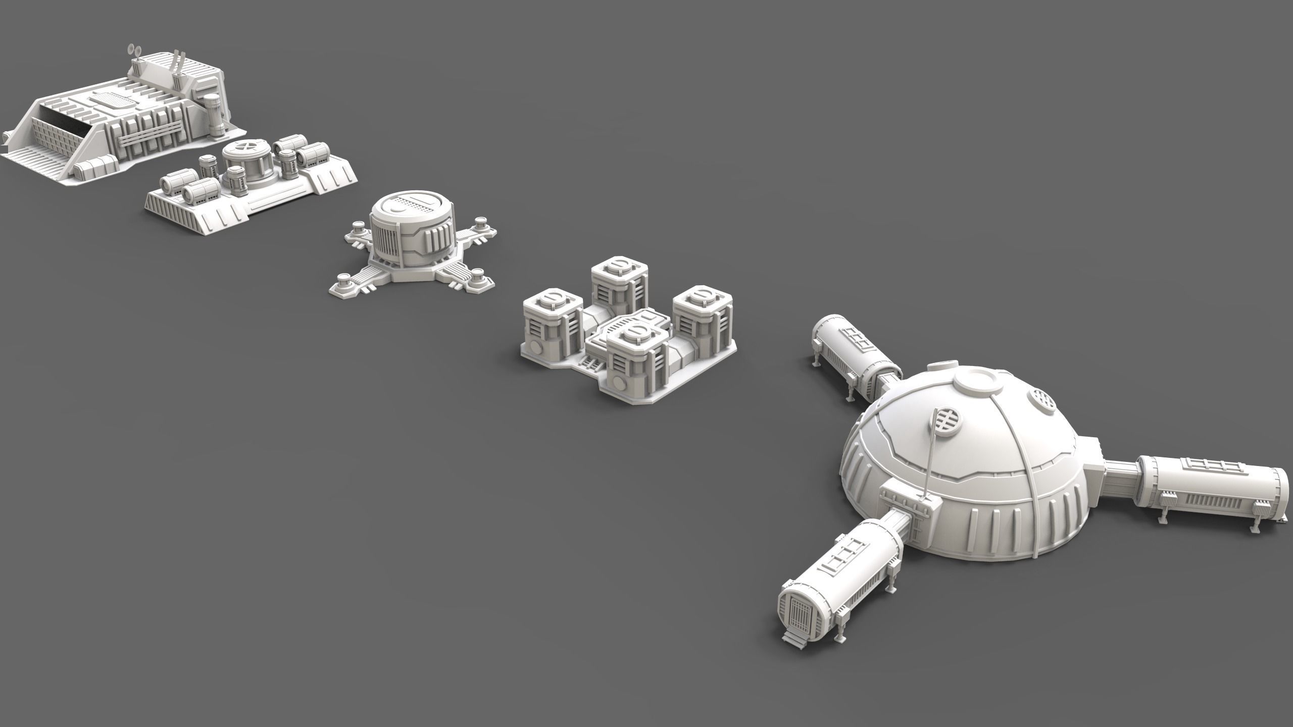 sci fi industrial objects 3 3D model_6