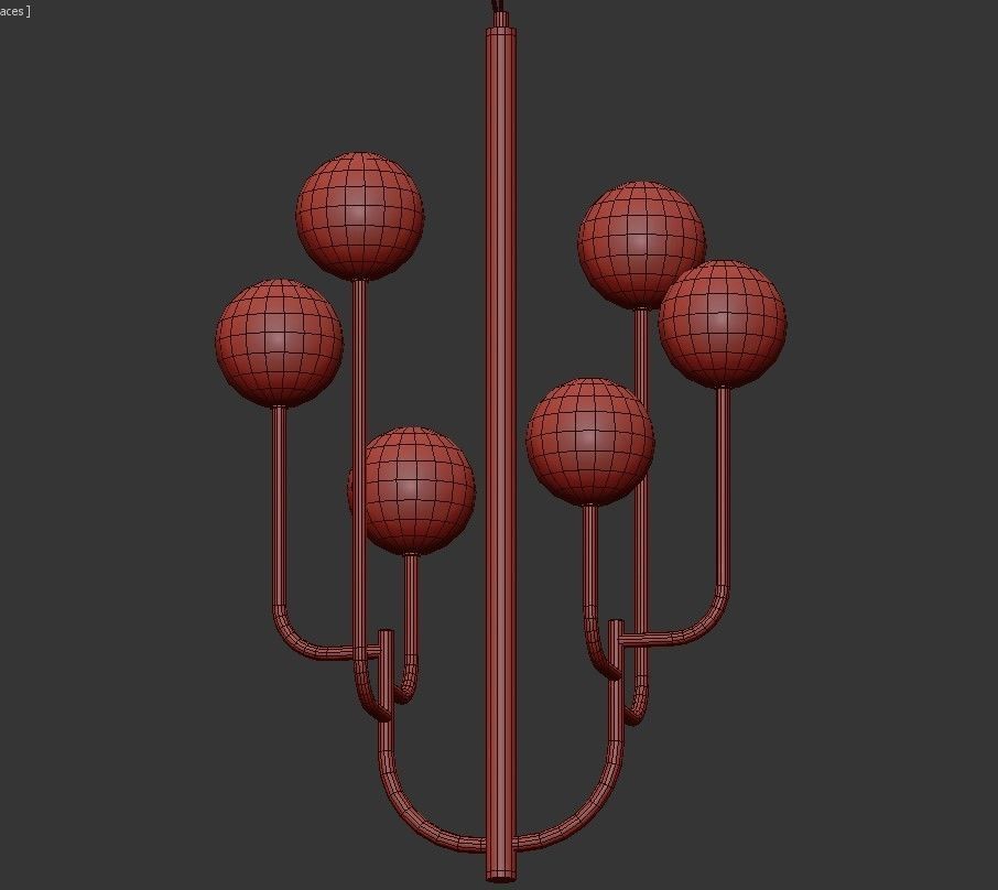 CACTUS CHANDELIER 3D model_2