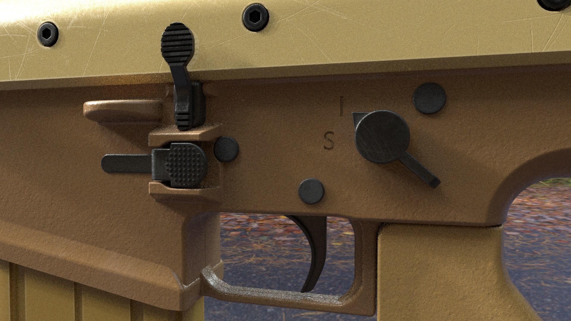 FN SCAR 17S NRCH 3D model_15