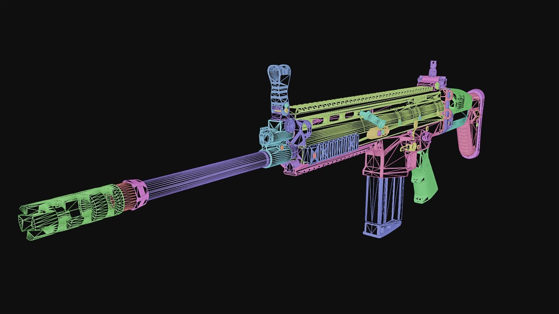 FN SCAR 17S NRCH 3D model_31