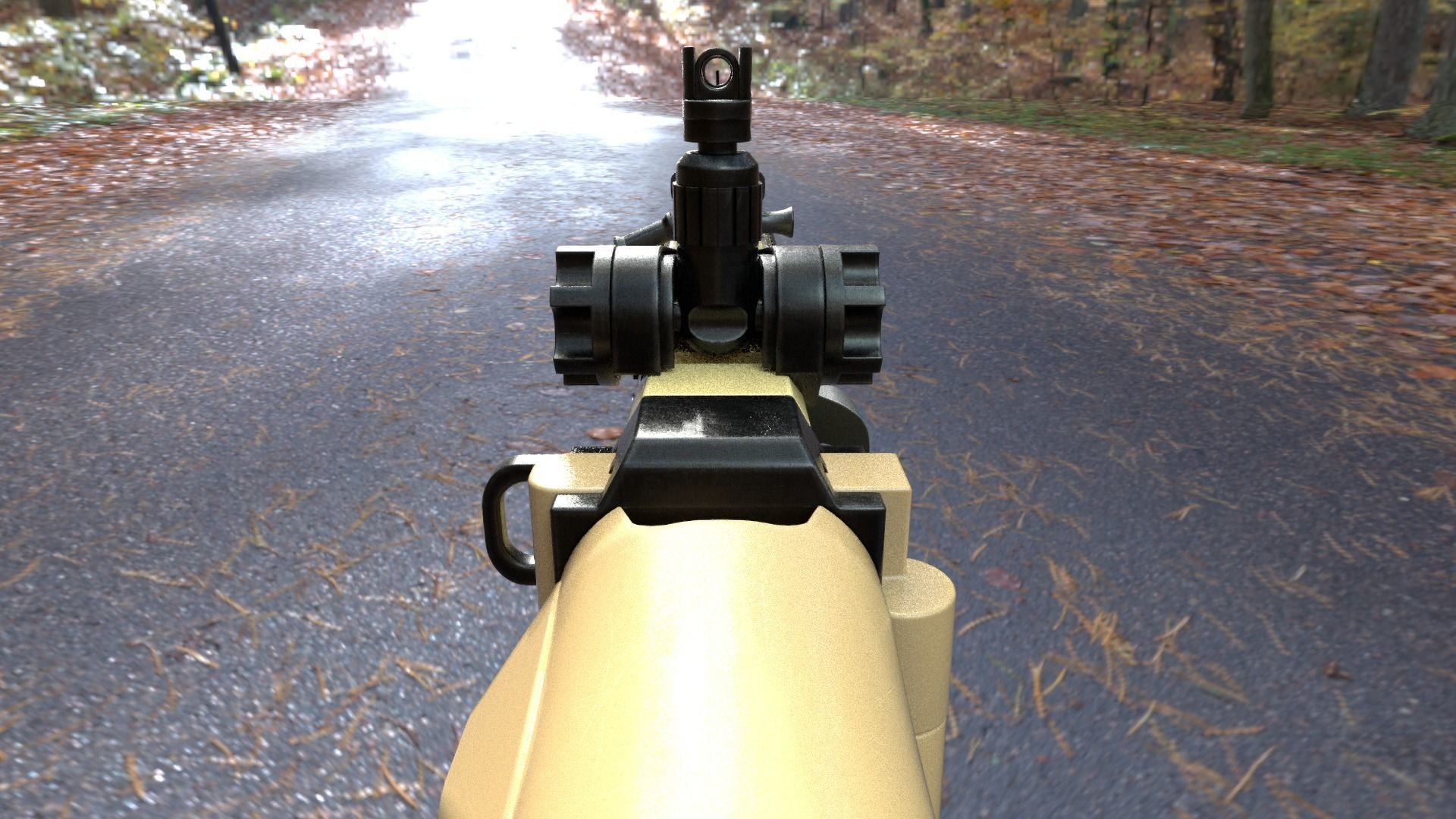 FN SCAR 17S NRCH 3D model_20