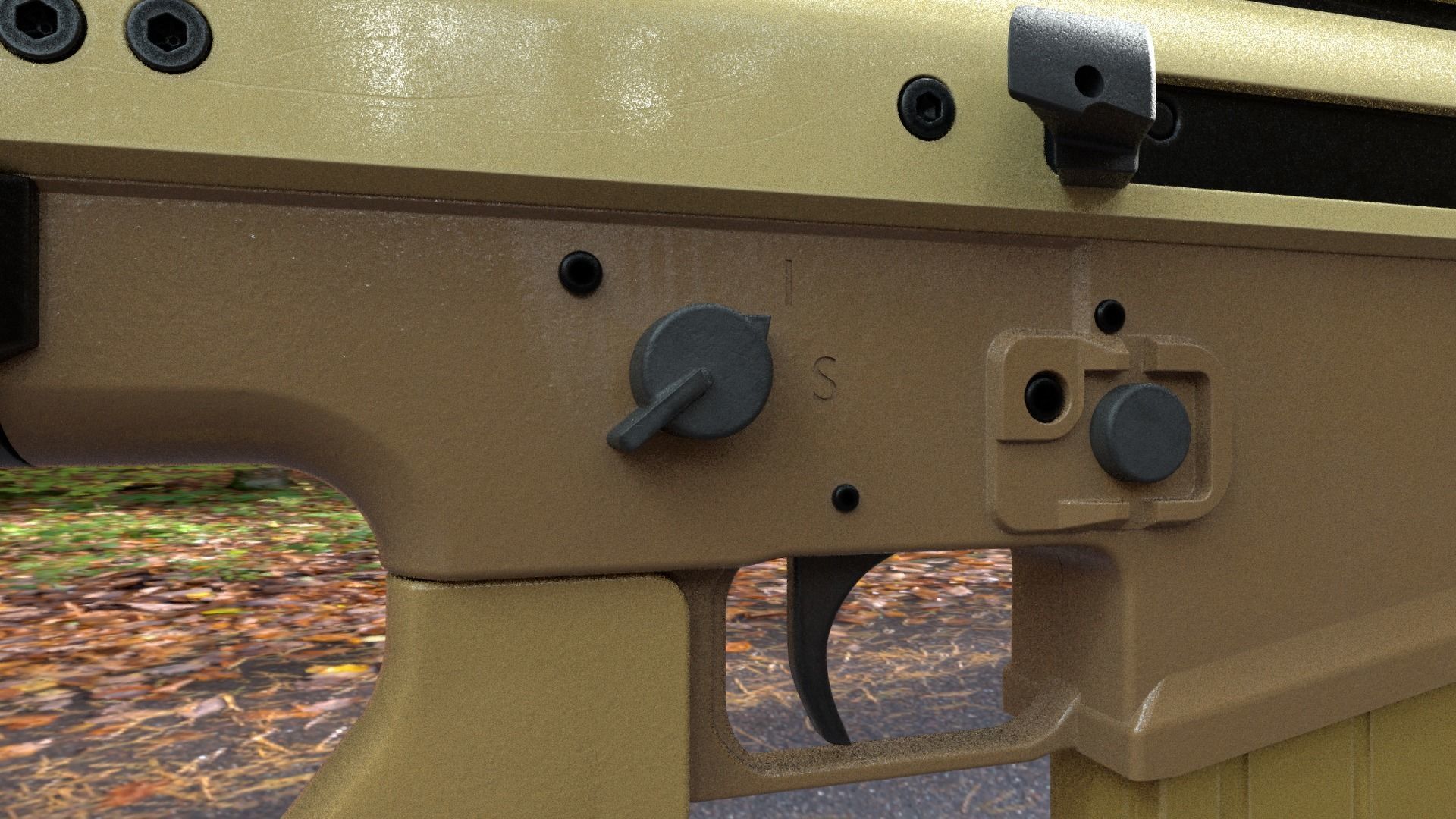 FN SCAR 17S NRCH 3D model_14