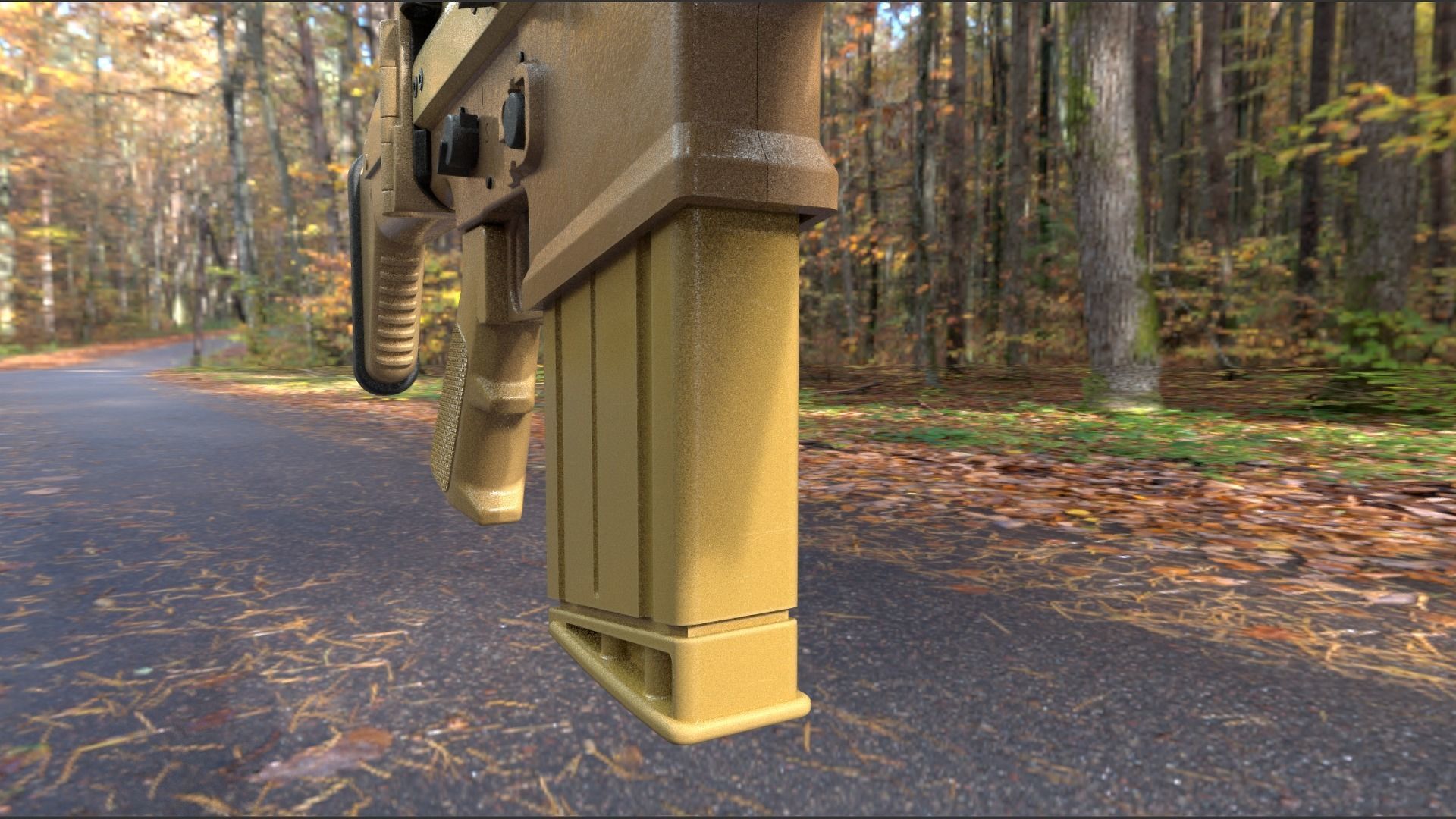 FN SCAR 17S NRCH 3D model_27