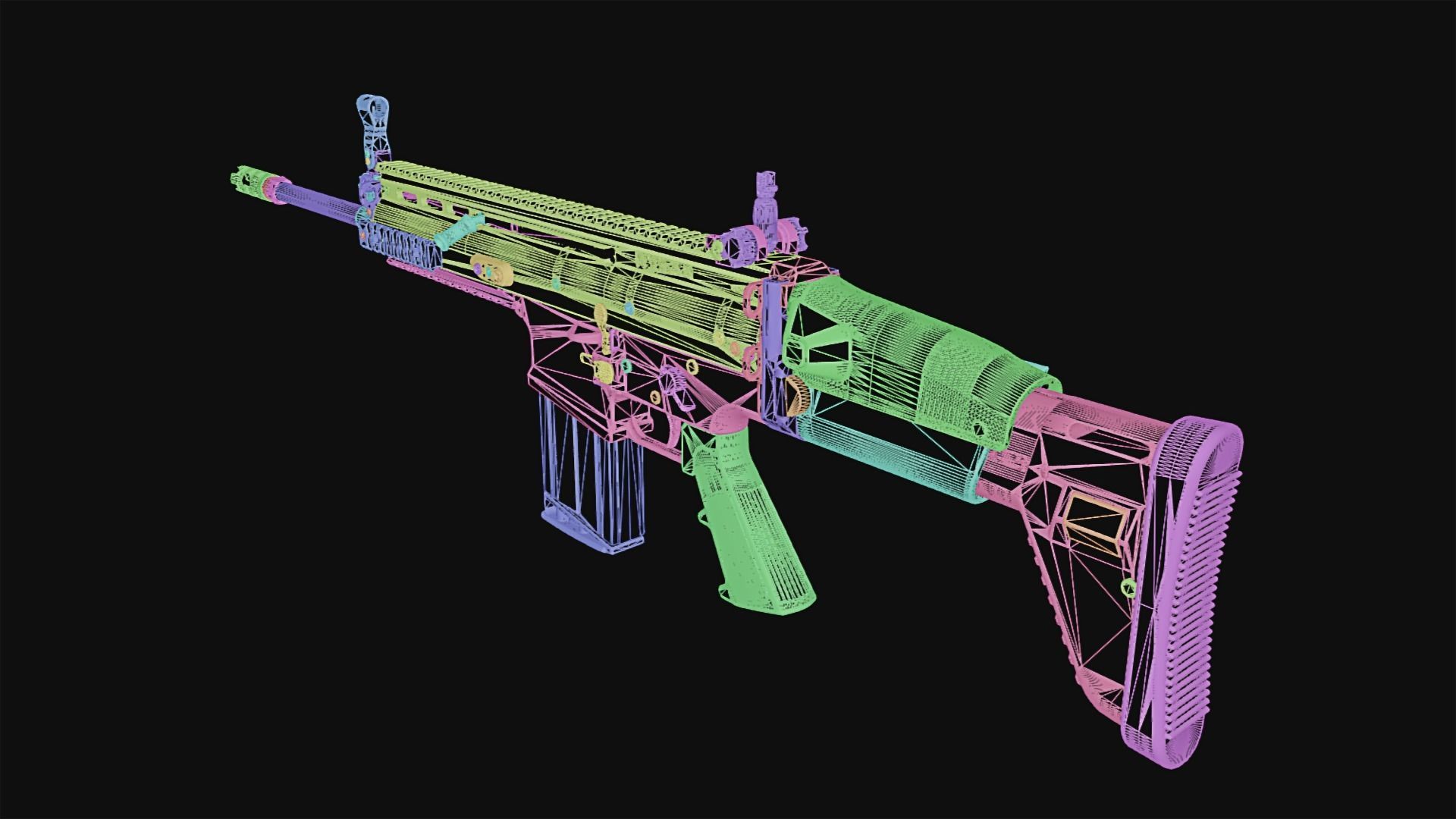 FN SCAR 17S NRCH 3D model_34