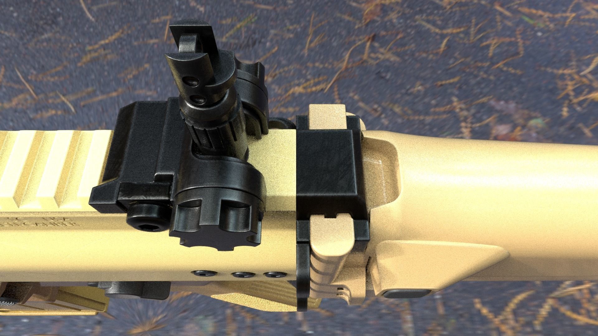 FN SCAR 17S NRCH 3D model_18