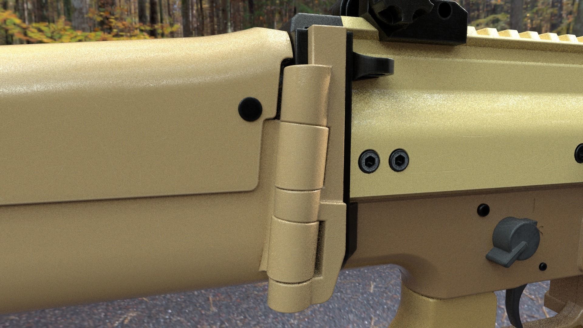 FN SCAR 17S NRCH 3D model_13