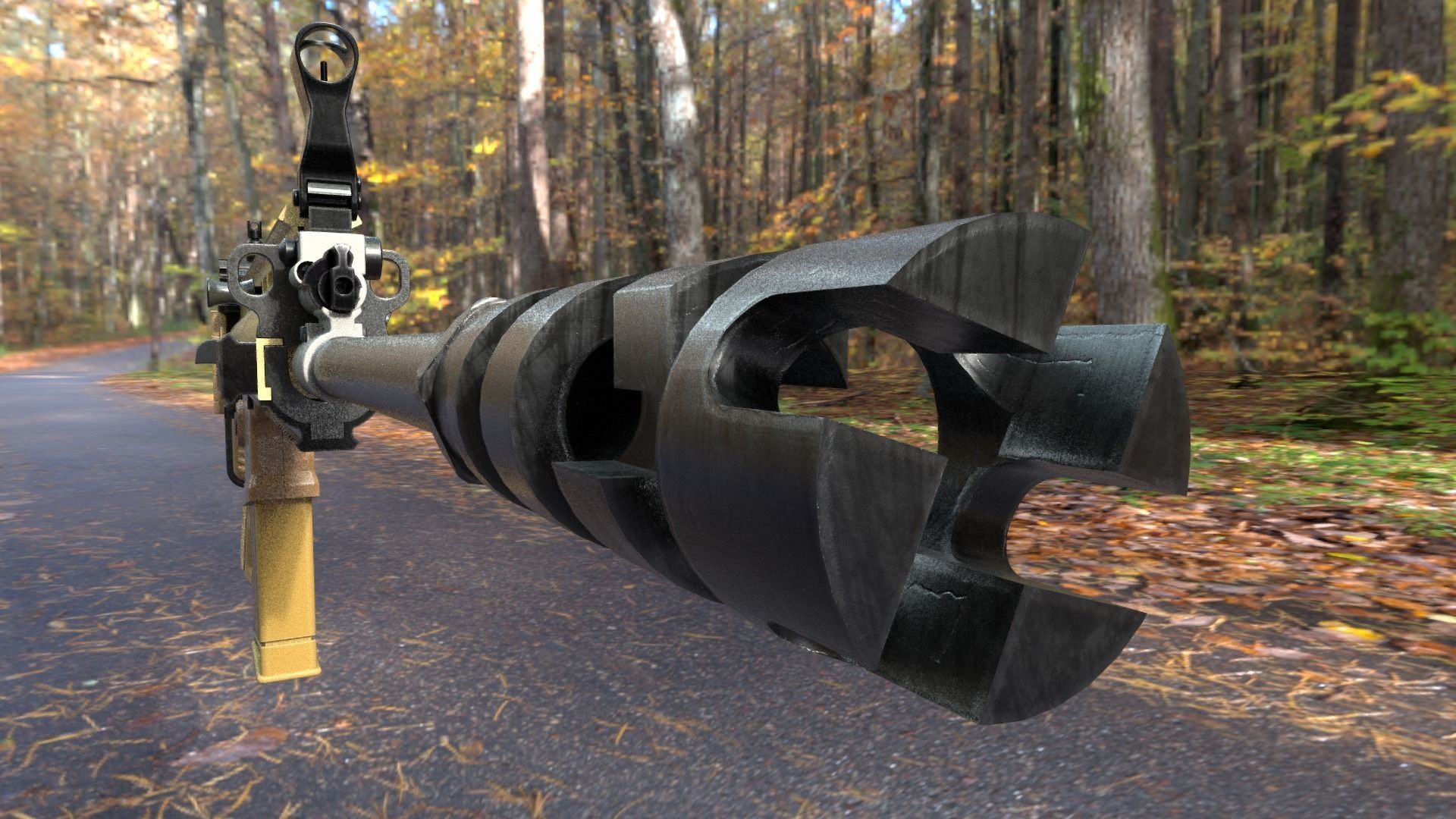 FN SCAR 17S NRCH 3D model_26