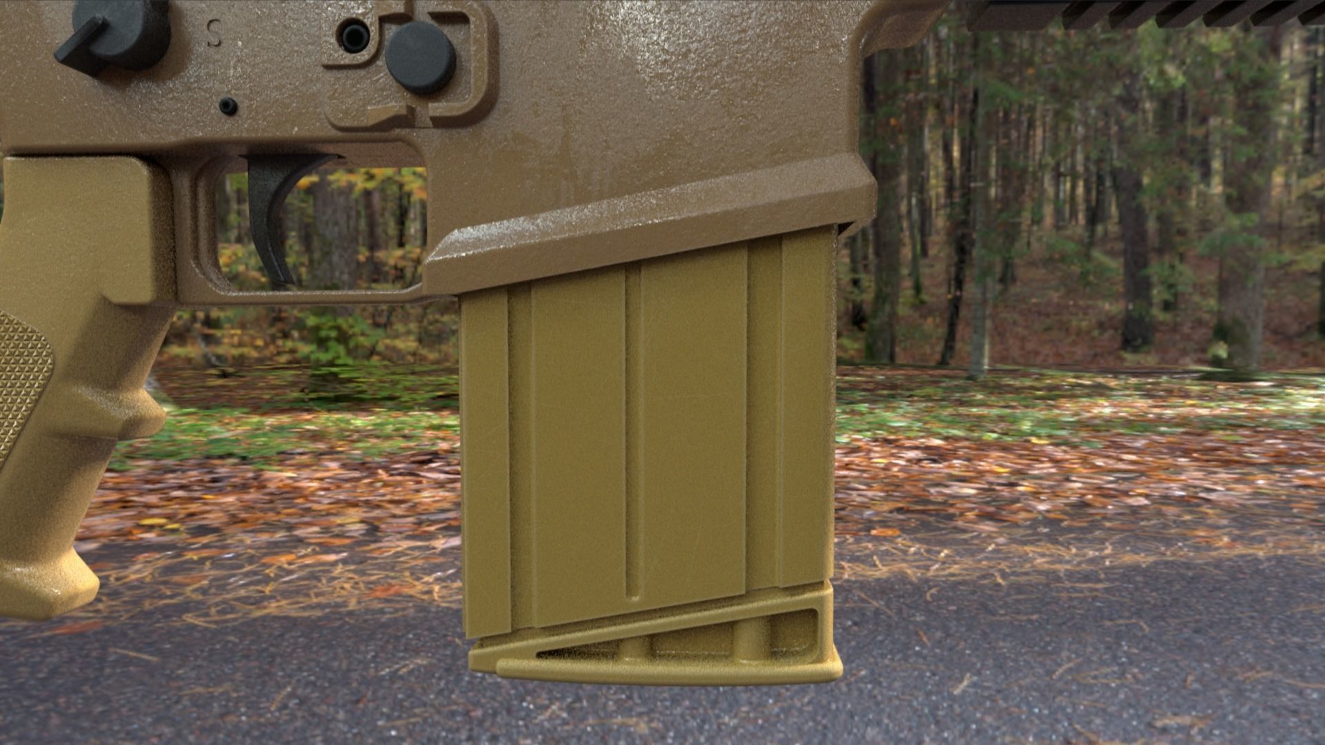 FN SCAR 17S NRCH 3D model_28