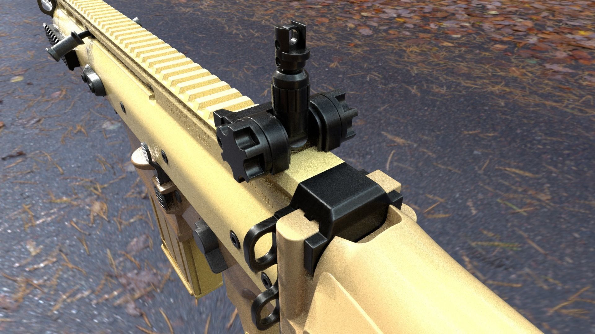 FN SCAR 17S NRCH 3D model_19