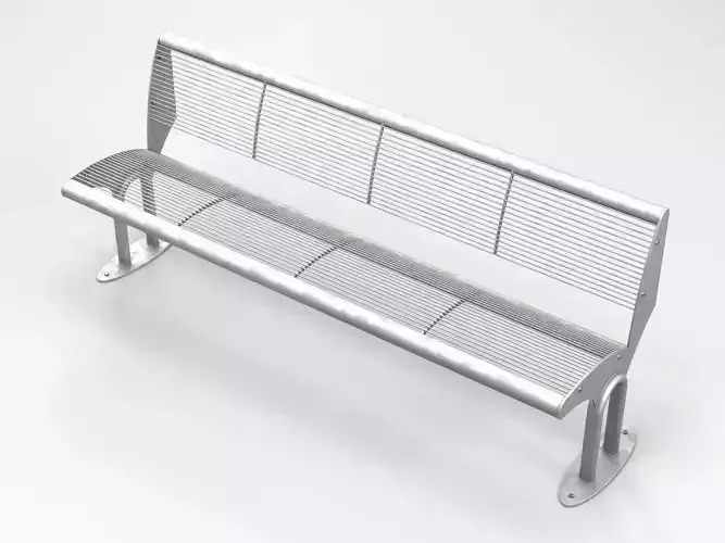 Metal Parkbench