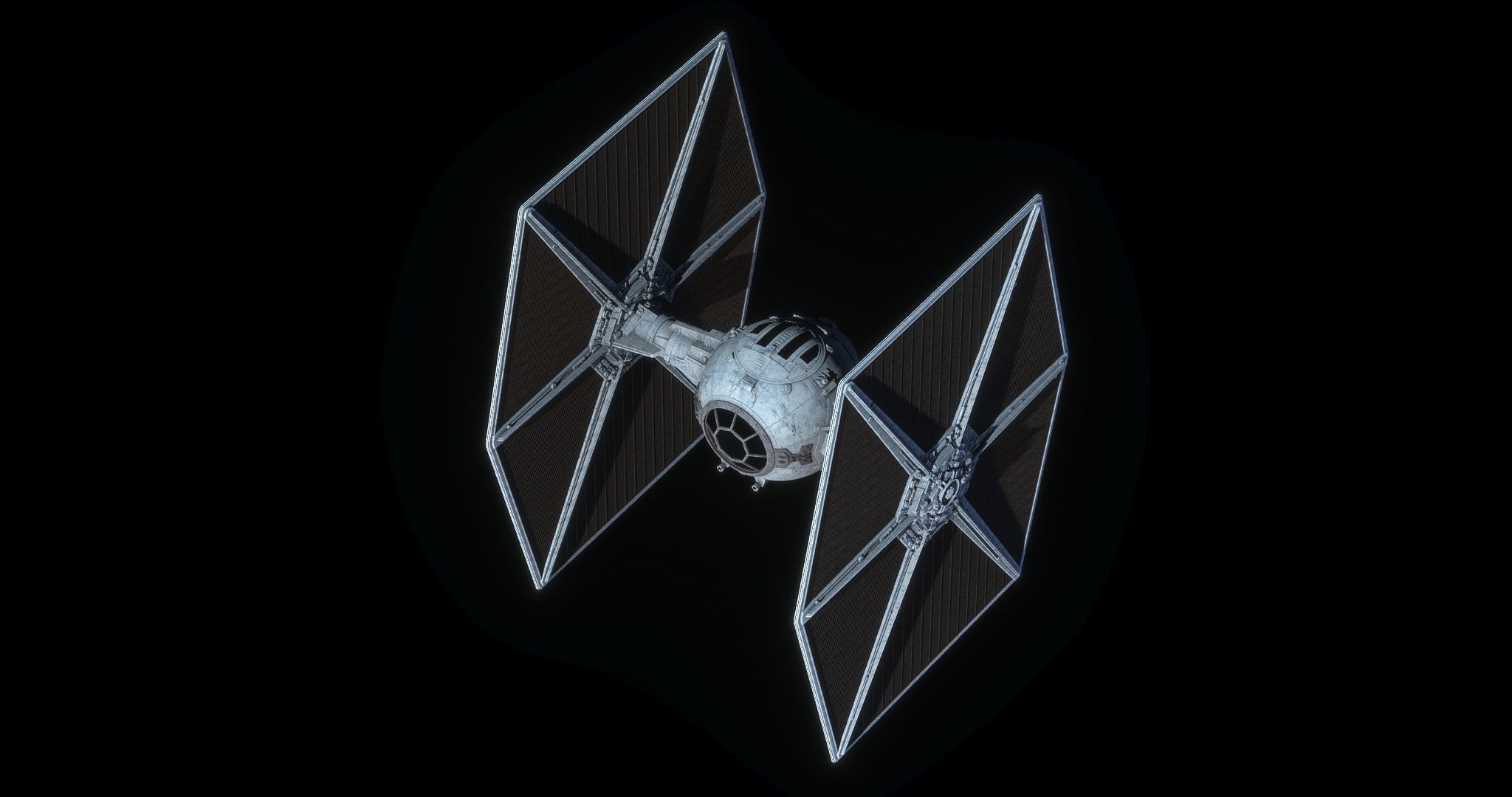 Tie Fighter - Star Wars 3D model_3