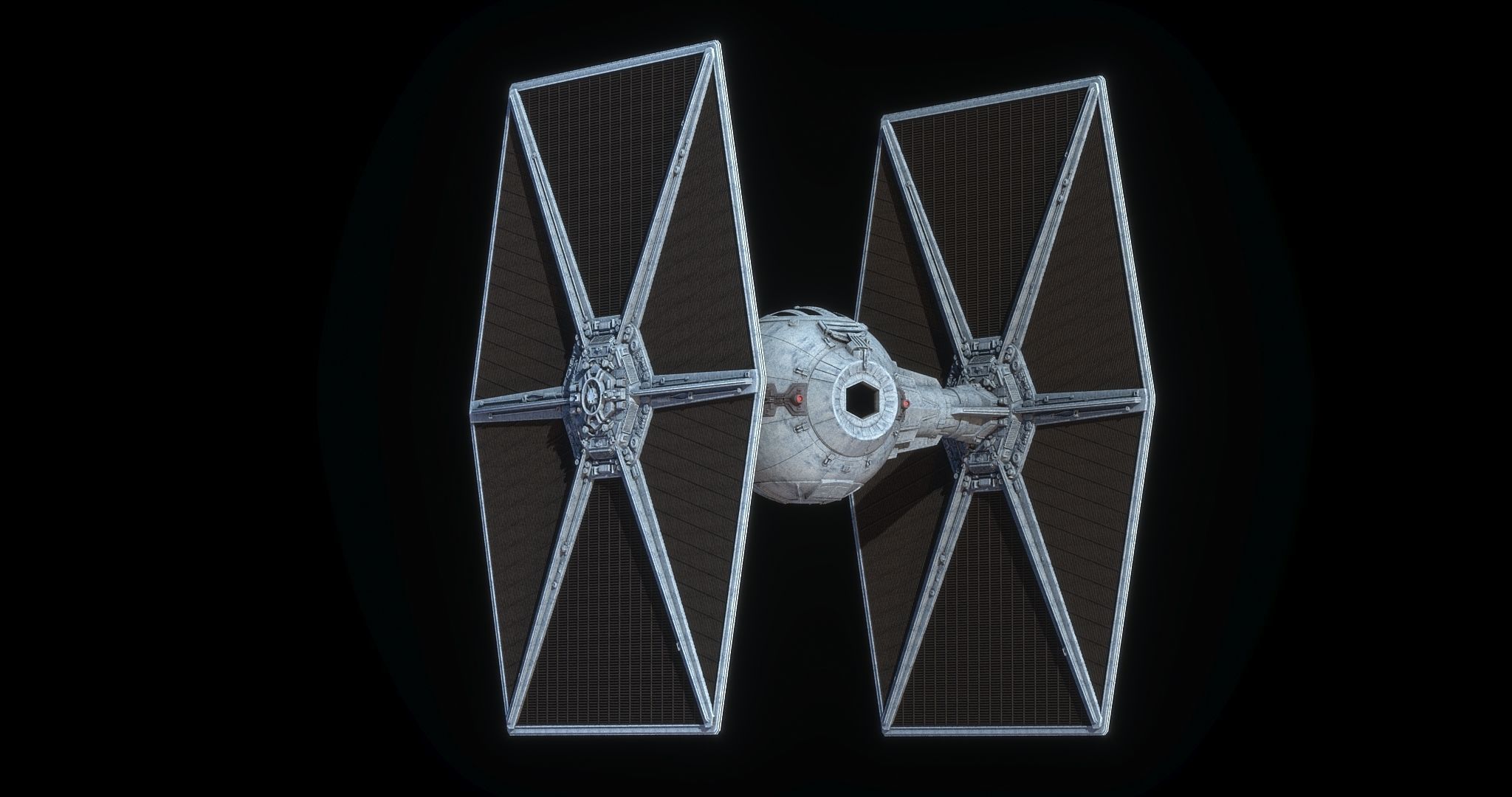 Tie Fighter - Star Wars 3D model_5