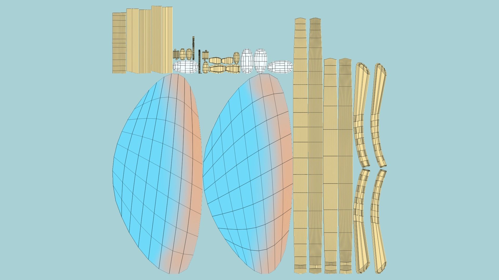 12 Sunglasses G Collection - Character Design Fashion _90