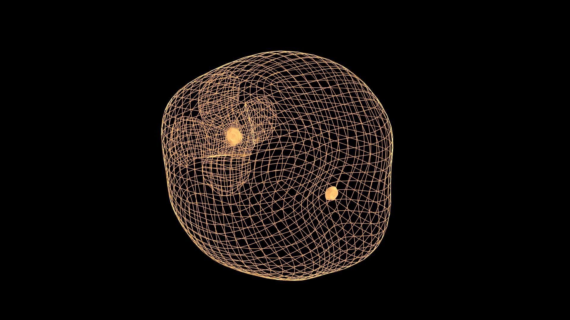 Caqui persimmon Low-poly 3D model_9