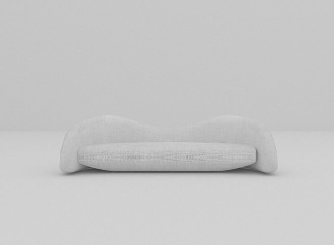 The Moon Sofa 3D model