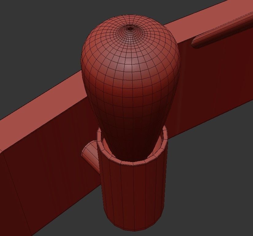 Candelaria chandelier with light bulbs hanging from it 3D model_3