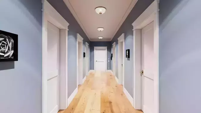 Apartment Hallway UE4