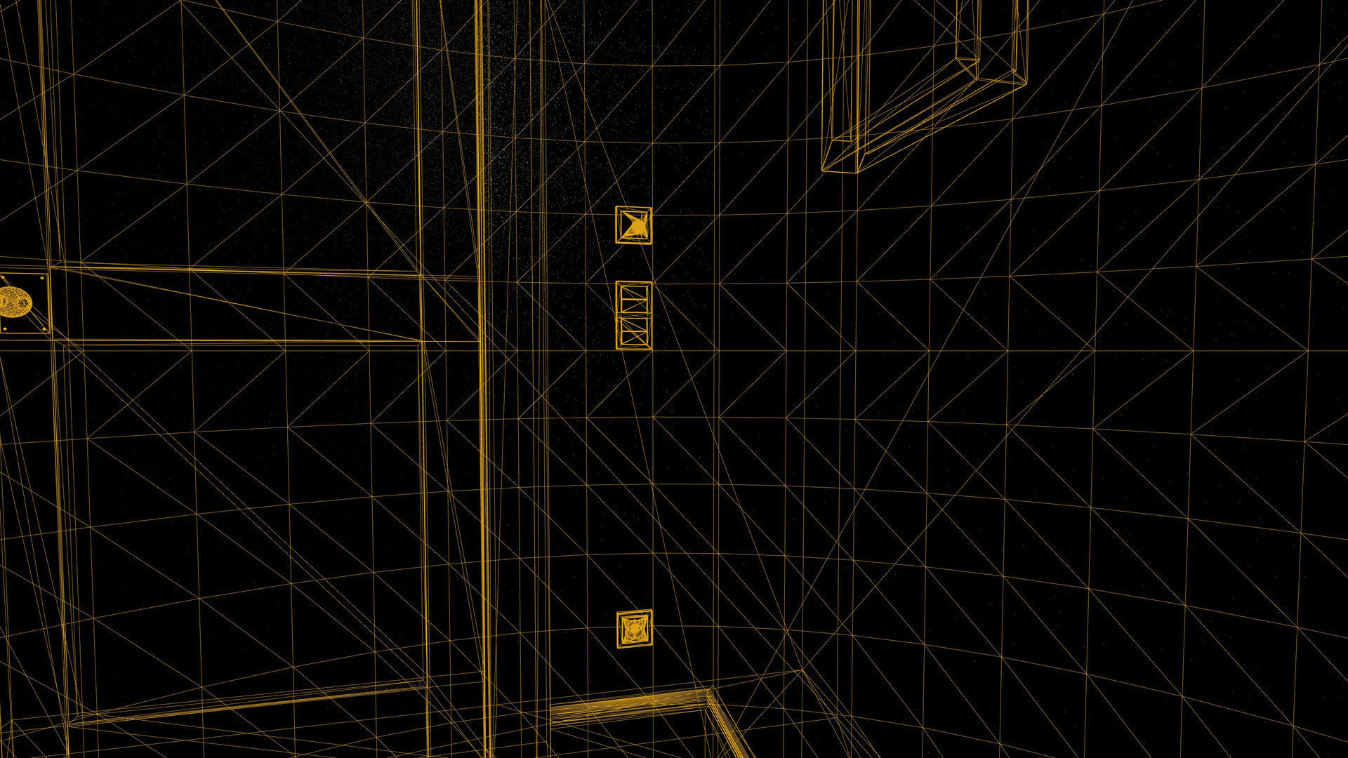 Apartment Hallway UE4 3D model_10