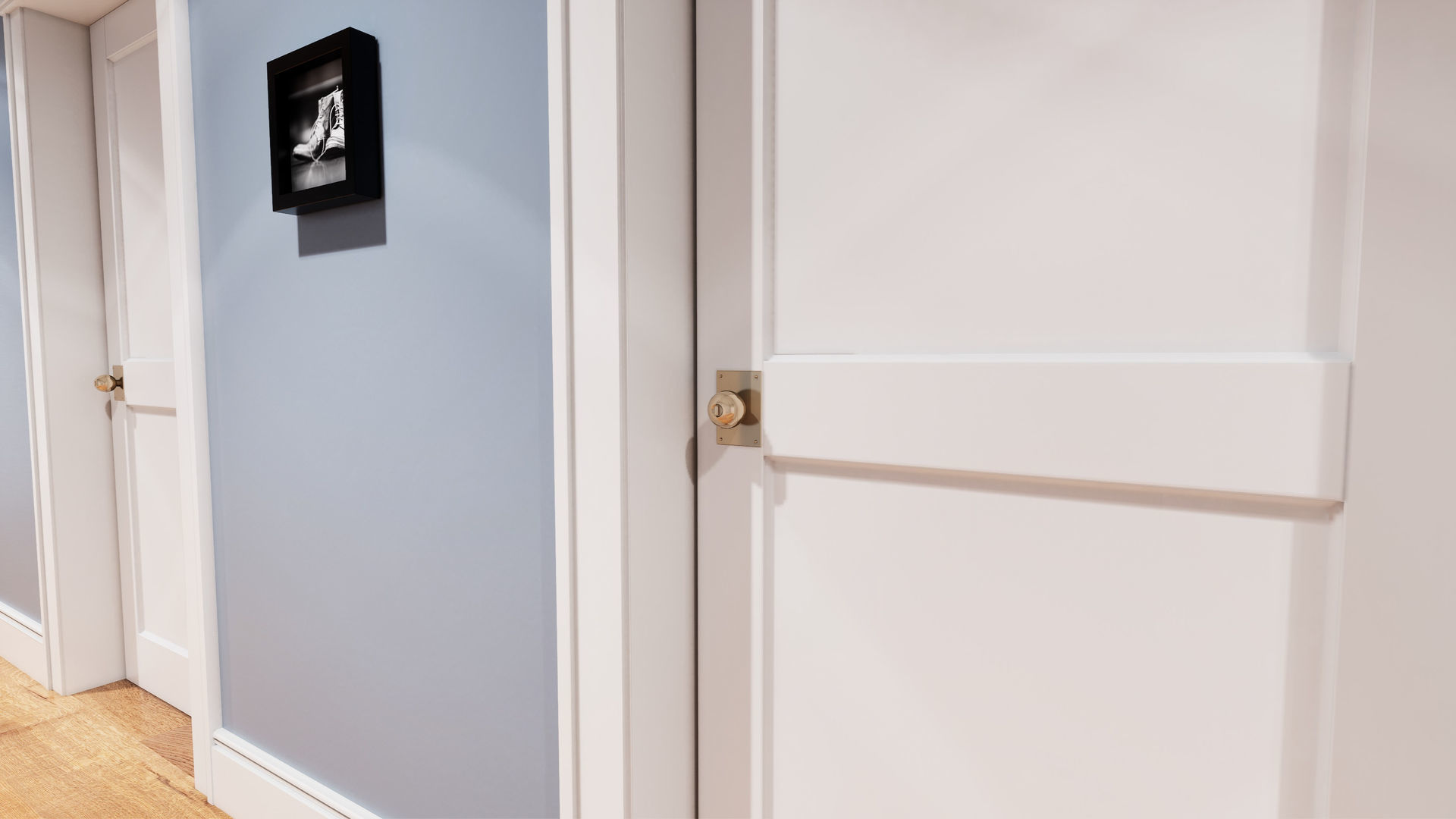 Apartment Hallway UE4 3D model_8